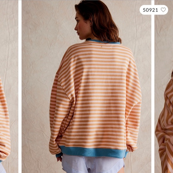 Free peoples oversized sweatshirt - Picture 2 of 6